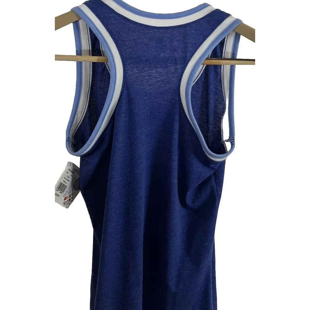Genuine Merchandise Women’s Texas Rangers Blue Graphic Tank Top Size S Baseball